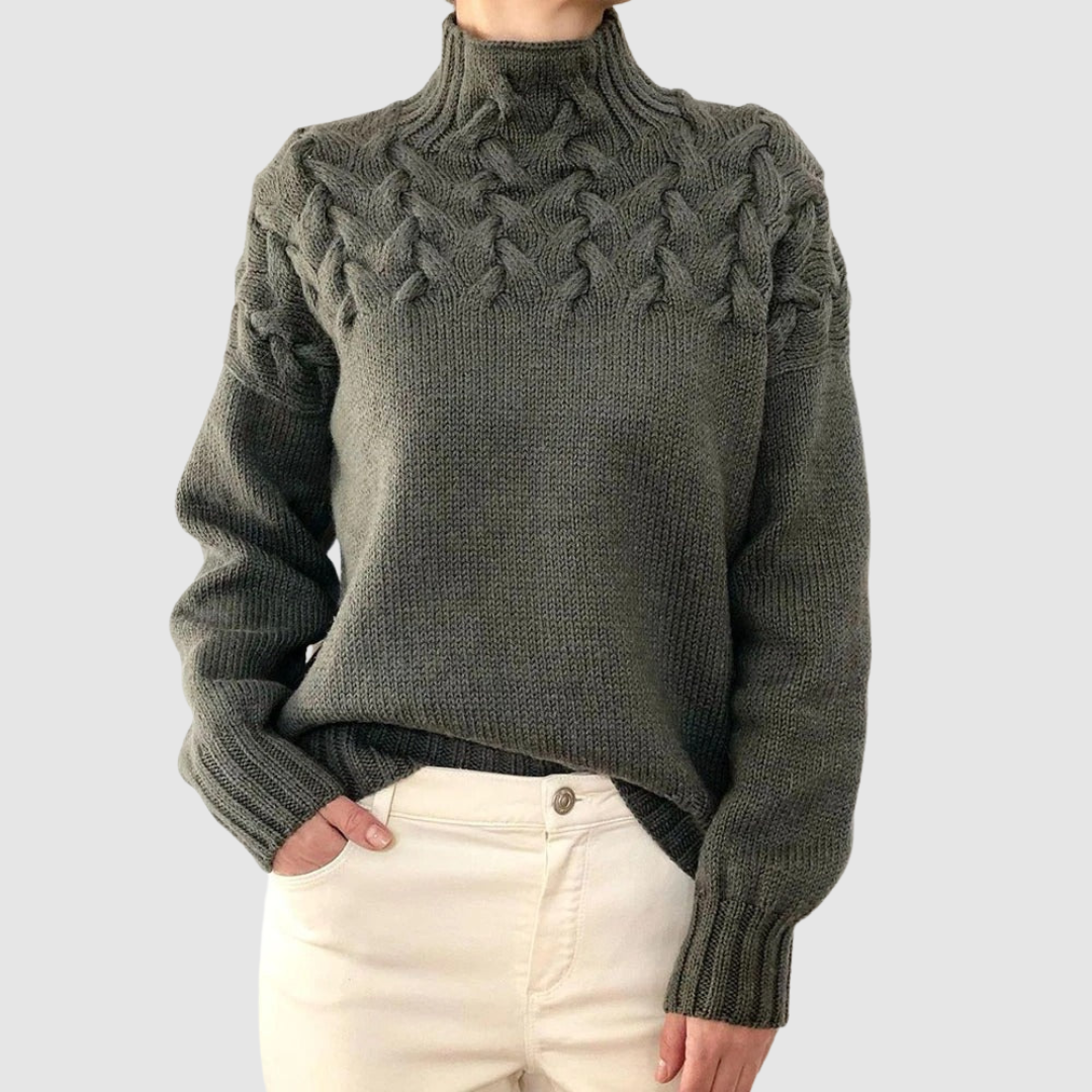 Štěpánka | Jersey de ochos con cuello alto 5