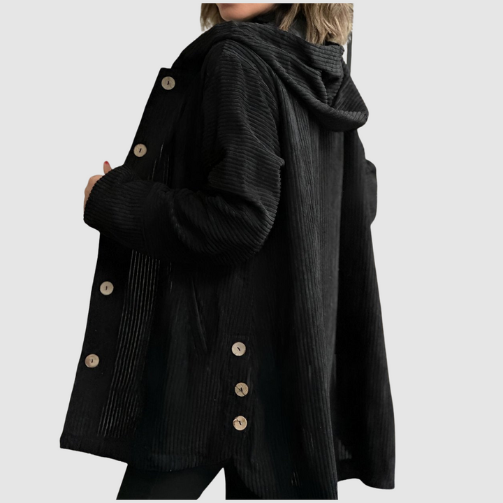 Stella | Chaqueta de velour con capucha 5