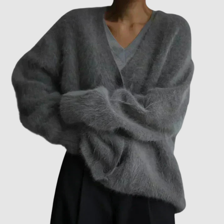 Klára | Sudadera suave con botones 5