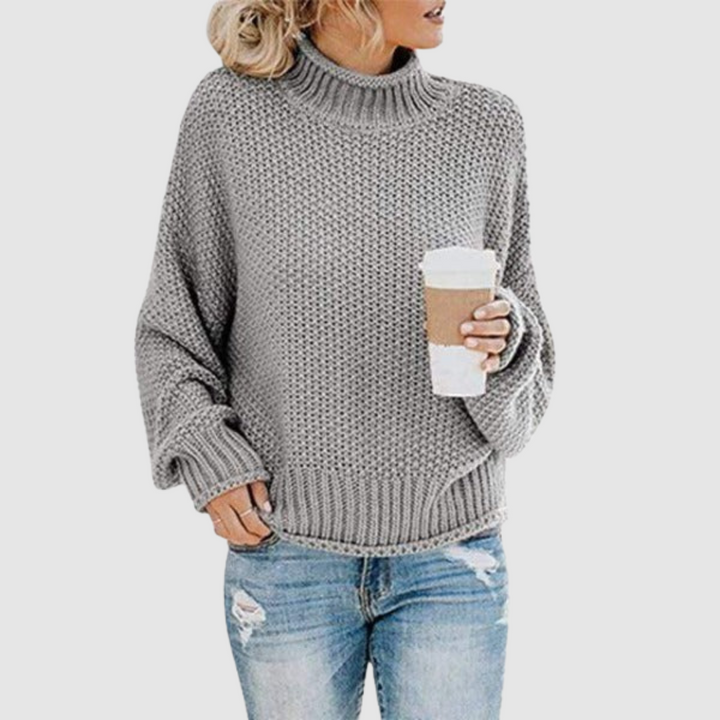 Kateřina | Jersey holgado de cuello alto 5