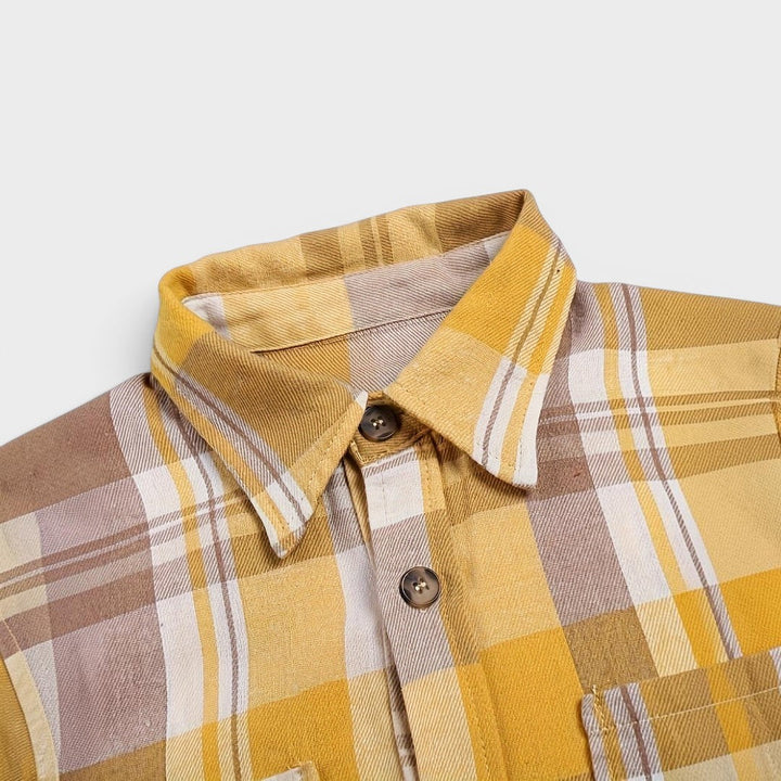 Hortensia™ | Camisa de Cuadros de Manga Larga 7