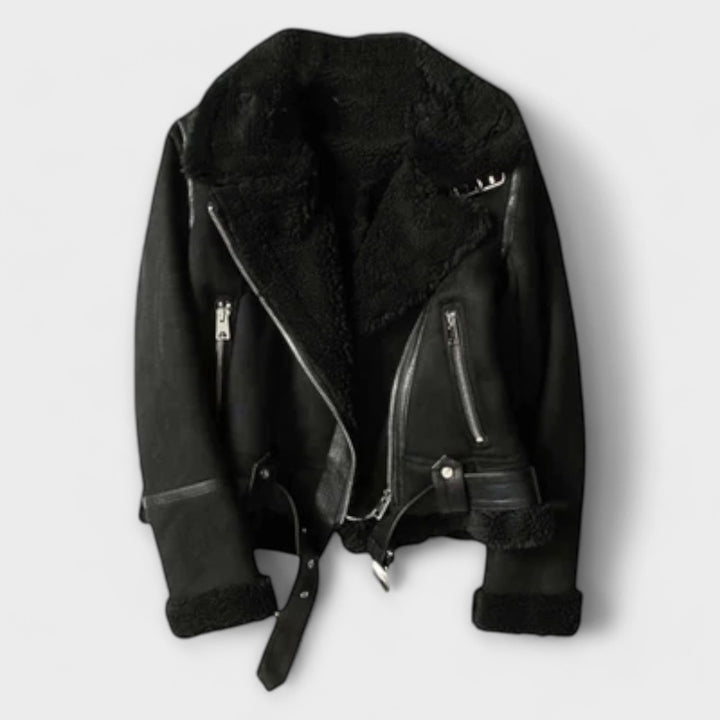 Catarina | Chaqueta de aviador de piel 5