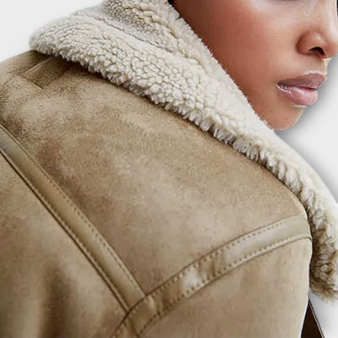 Catarina | Chaqueta de aviador de piel 3