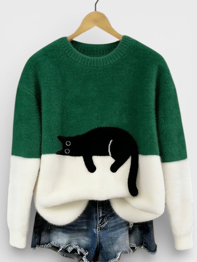 Verónica™ | Sudadera con Gráfico de Gato 7