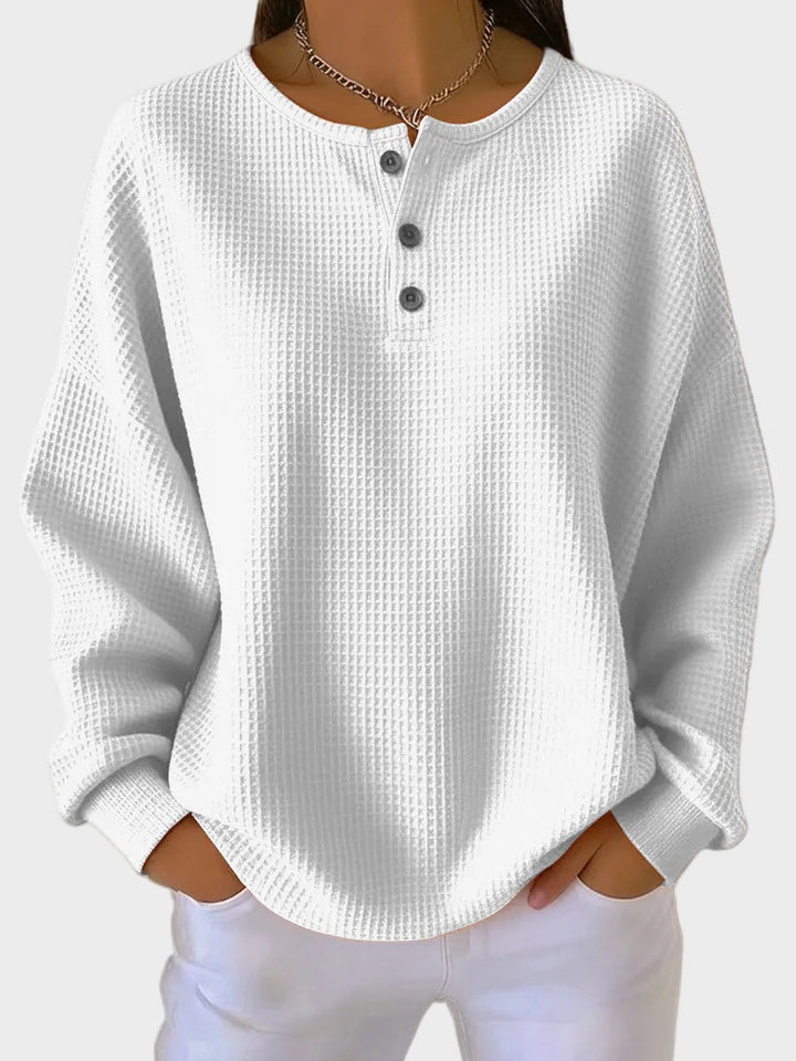Olivia | Jersey holgado de punto gofre 2