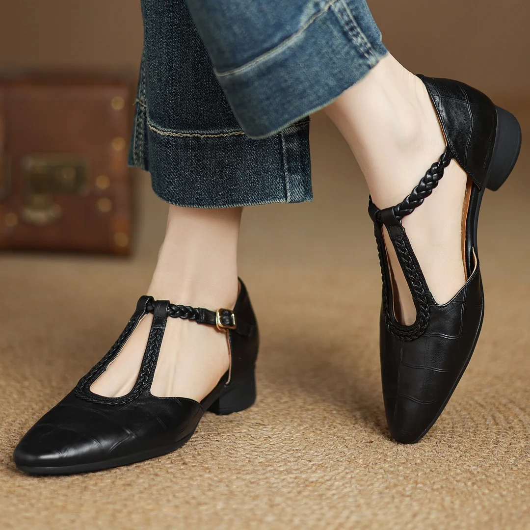 Mary Janes | Zapatos Elegantes con Tira en T 8