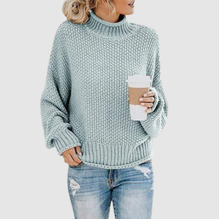 Kateřina | Jersey holgado de cuello alto 6