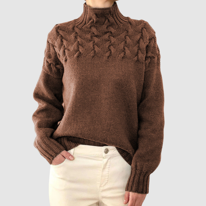 Štěpánka | Jersey de ochos con cuello alto 7