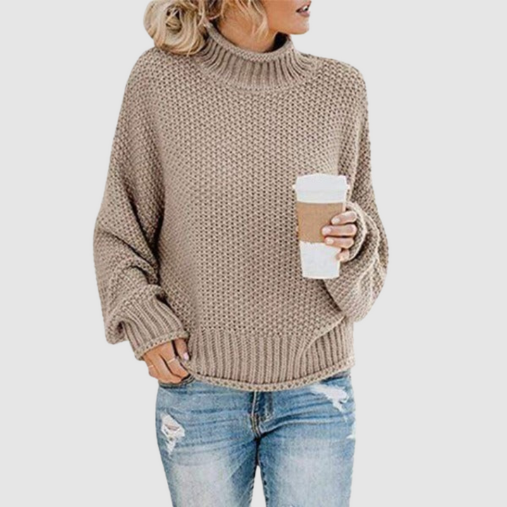 Kateřina | Jersey holgado de cuello alto 7