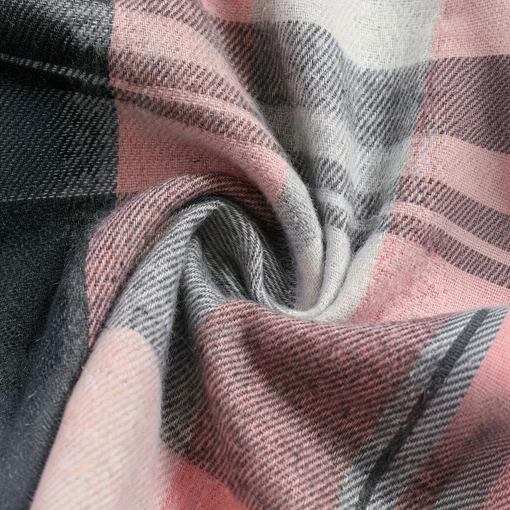 Hortensia™ | Camisa de Cuadros de Manga Larga 12