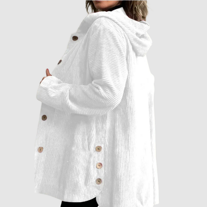 Stella | Chaqueta de velour con capucha 8