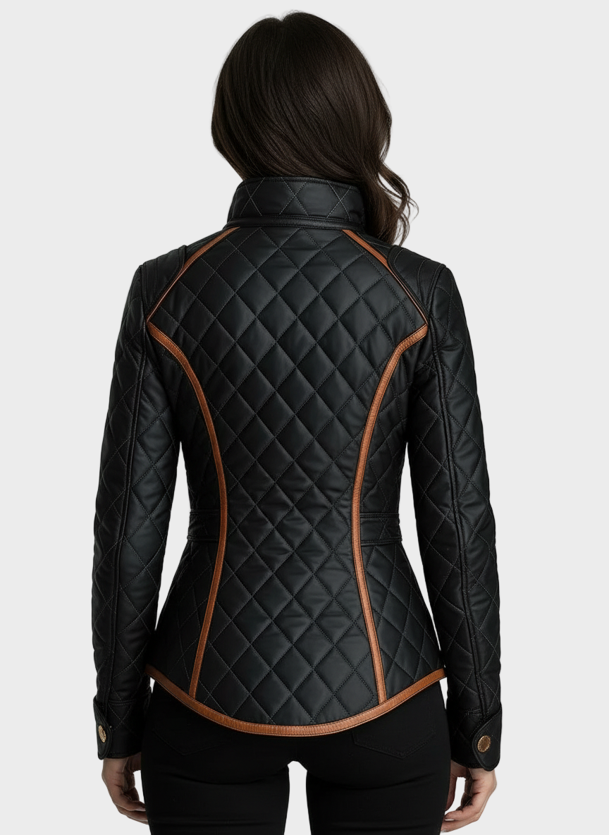 Lillian | Chaqueta acolchada en rombos 4