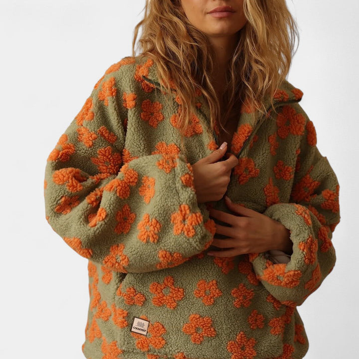 Zala – Camiseta boho cómoda con motivo floral 3