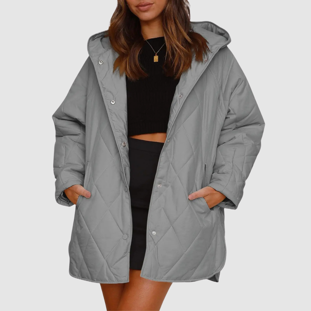 Kristýna | Abrigo acolchado oversize 9