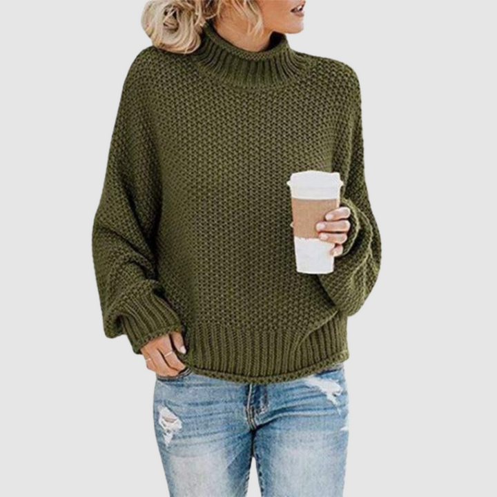 Kateřina | Jersey holgado de cuello alto 9