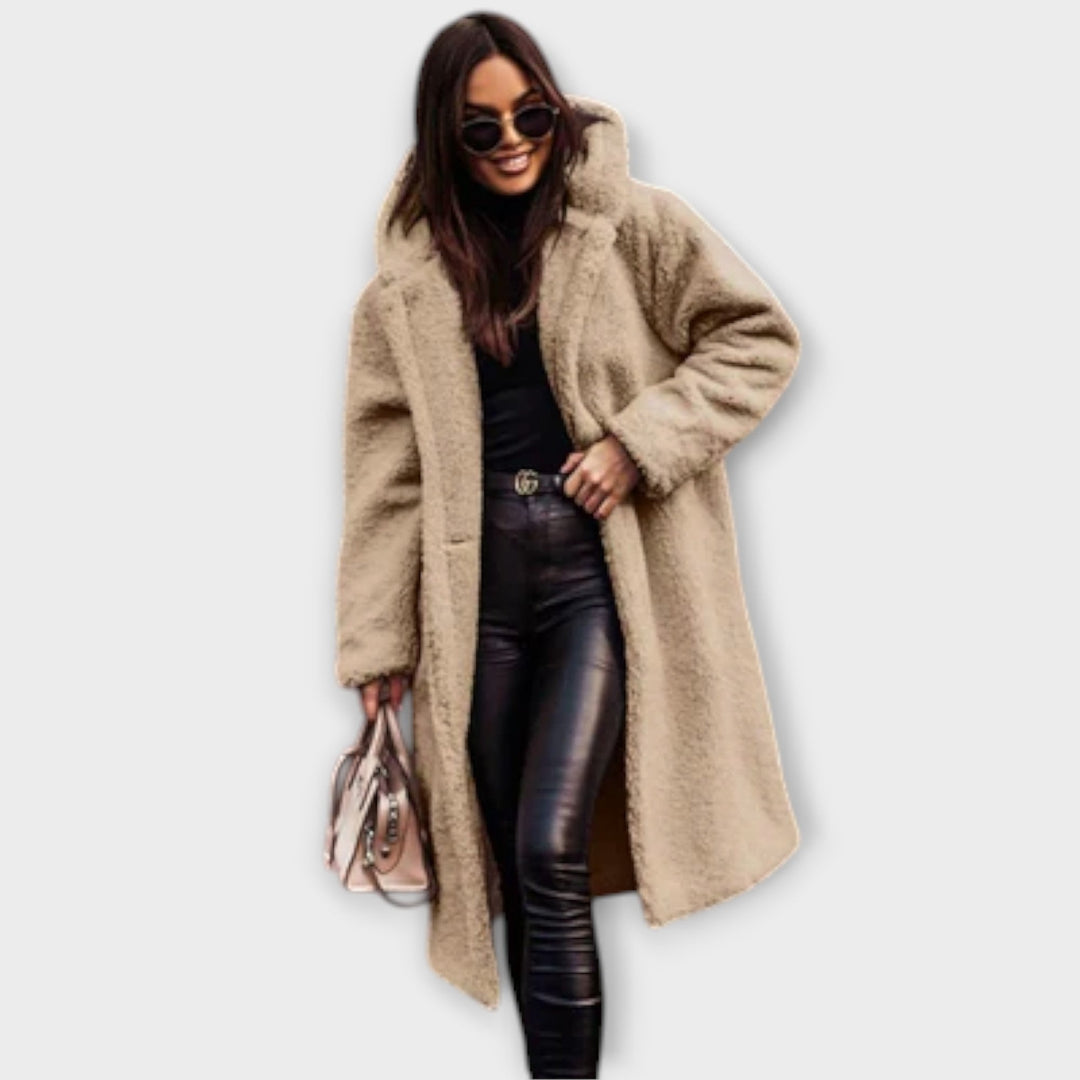 Jennifer | Abrigo de lana con capucha 1
