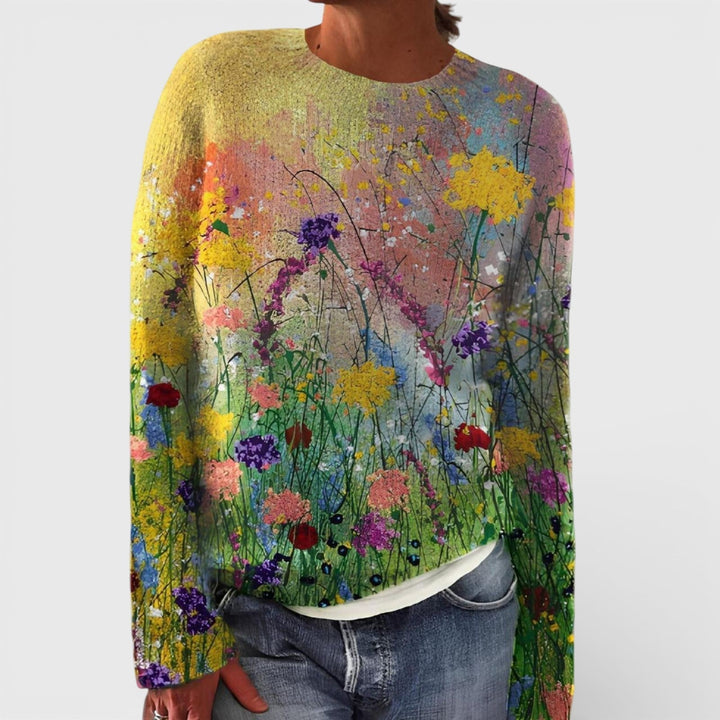 Marta | Suéter floral 1