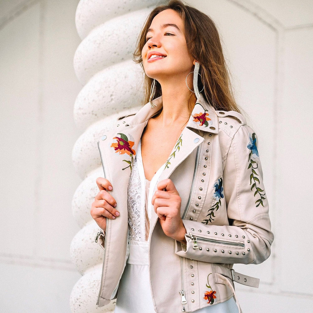Lidia™ | Abrigo Floral de Estilo Retro 7