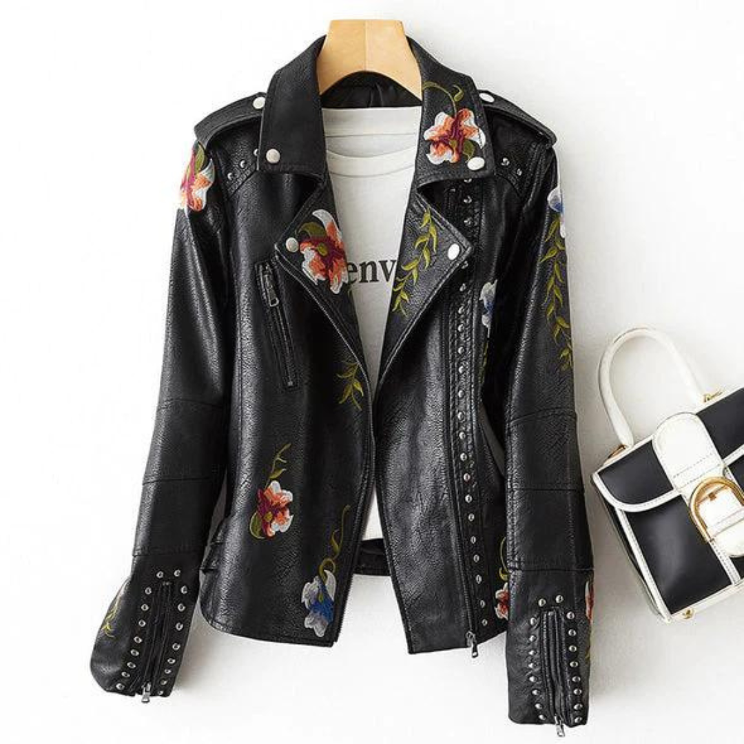 Lidia™ | Abrigo Floral de Estilo Retro 9