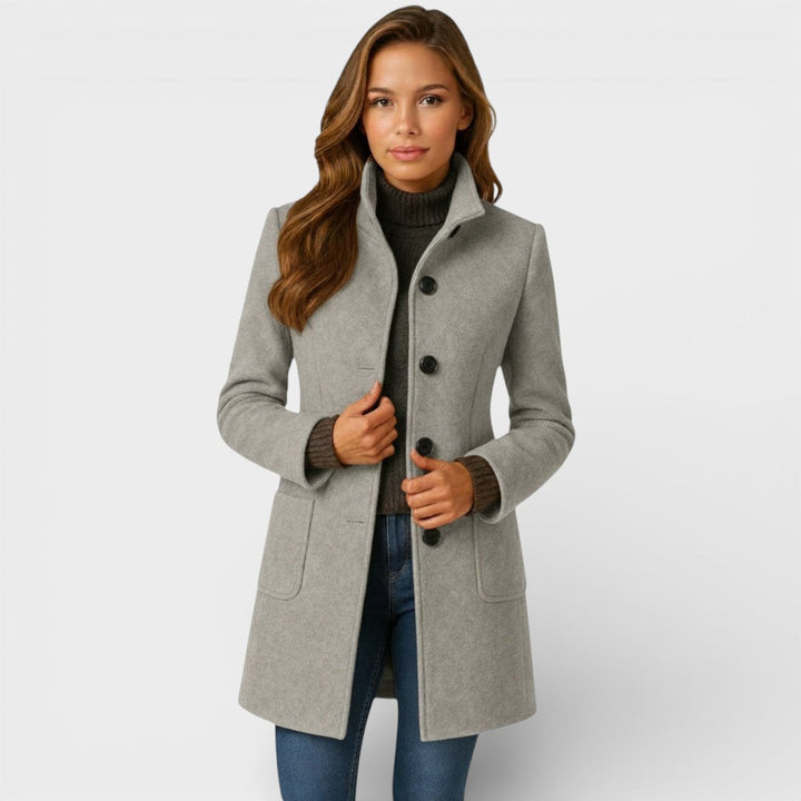 Rosa™ | Abrigo con Cuello Alto 4