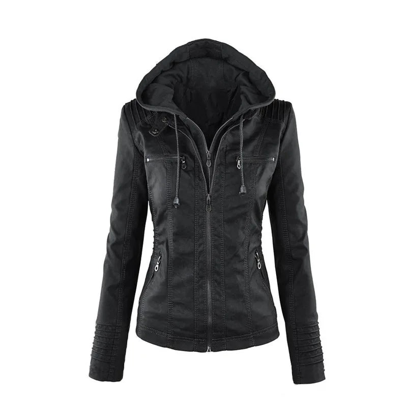 Flora™ | Chaqueta de Piel Sintética 4