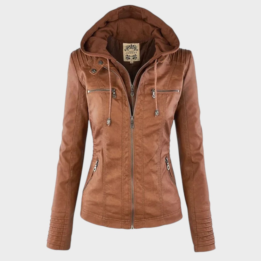 Flora™ | Chaqueta de Piel Sintética 1