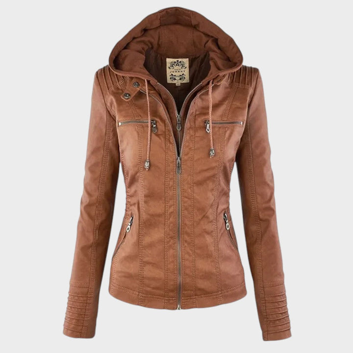 Flora™ | Chaqueta de Piel Sintética 1
