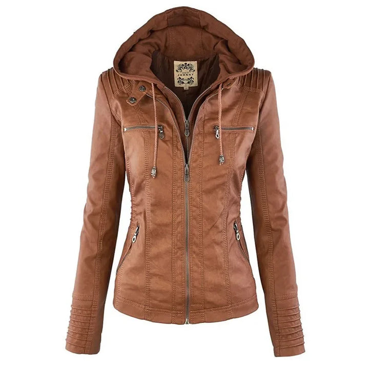 Flora™ | Chaqueta de Piel Sintética 2
