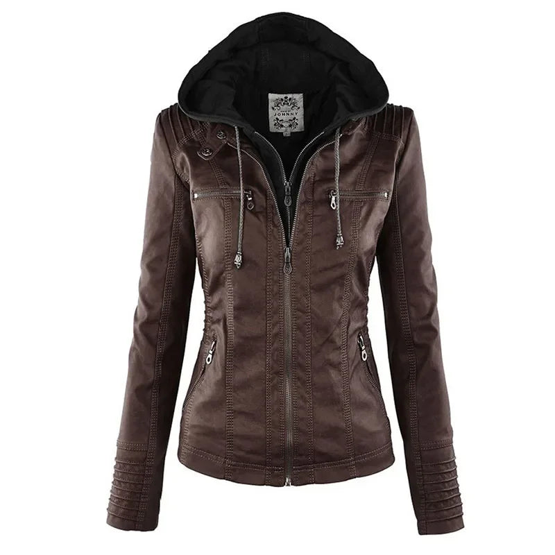Flora™ | Chaqueta de Piel Sintética 5