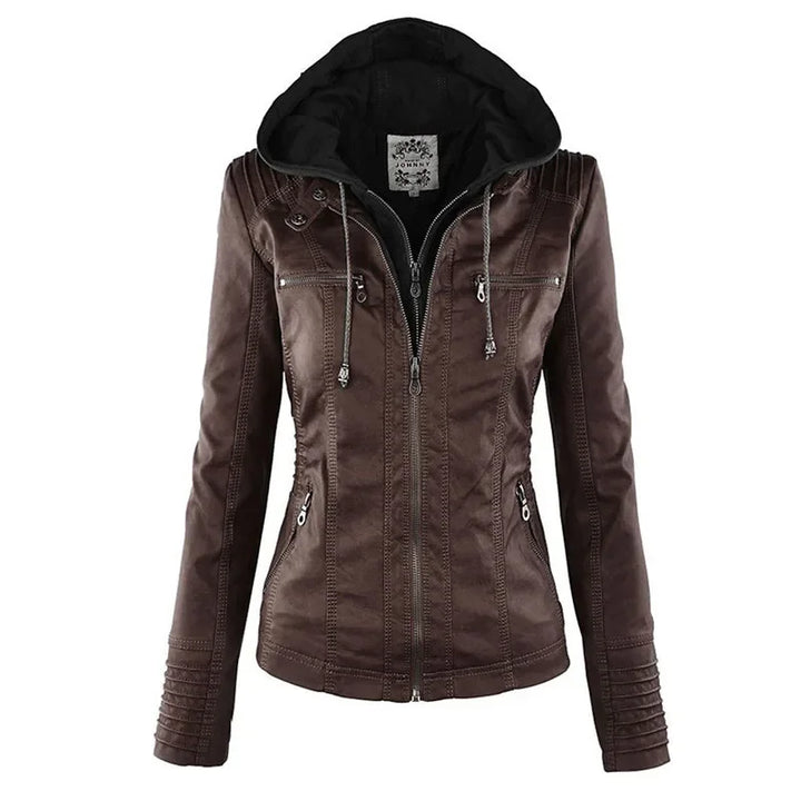 Flora™ | Chaqueta de Piel Sintética 5