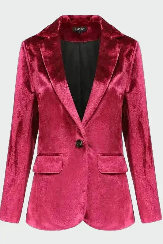 Beáta | Chaqueta de tacto aterciopelado 1