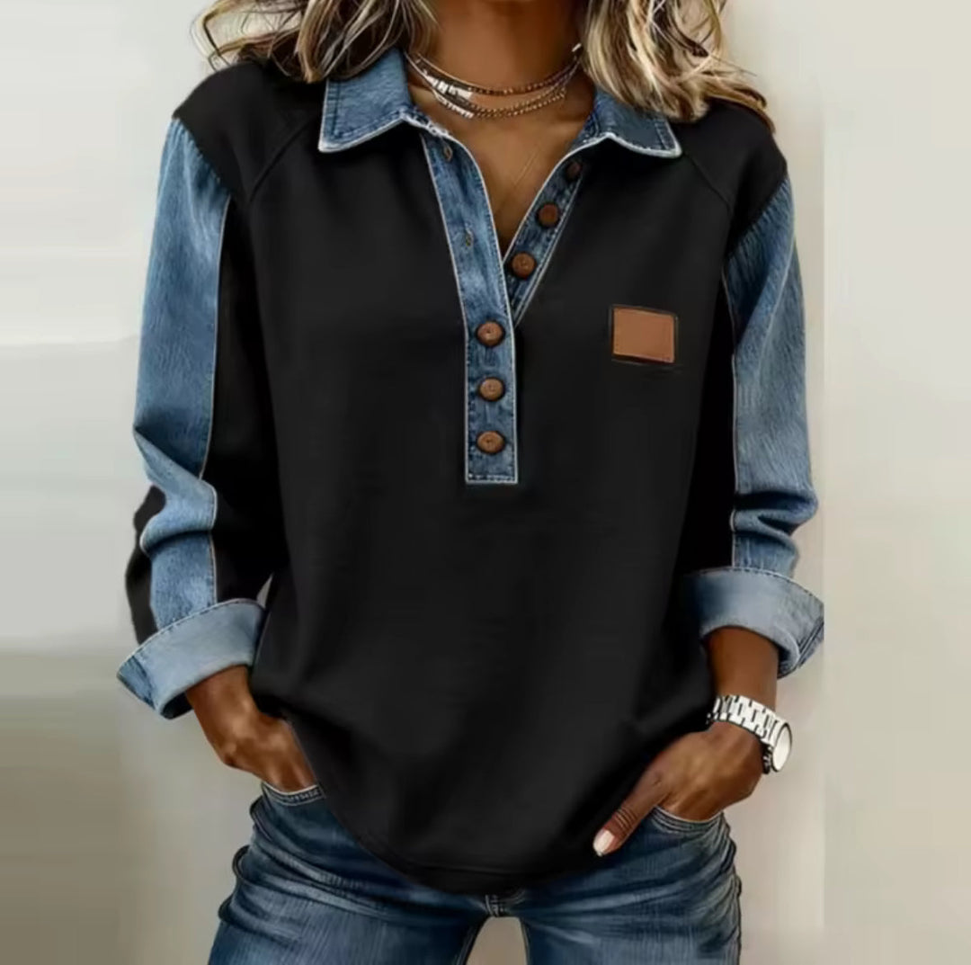 Wilma | Jersey de punto con cuello camisero 3