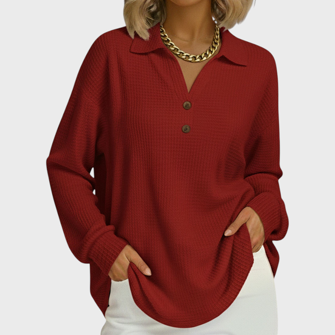 Marieke | Jersey estampado de invierno 2