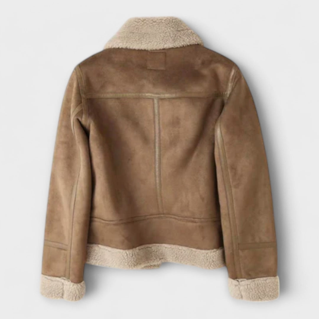 Catarina | Chaqueta de aviador de piel 2