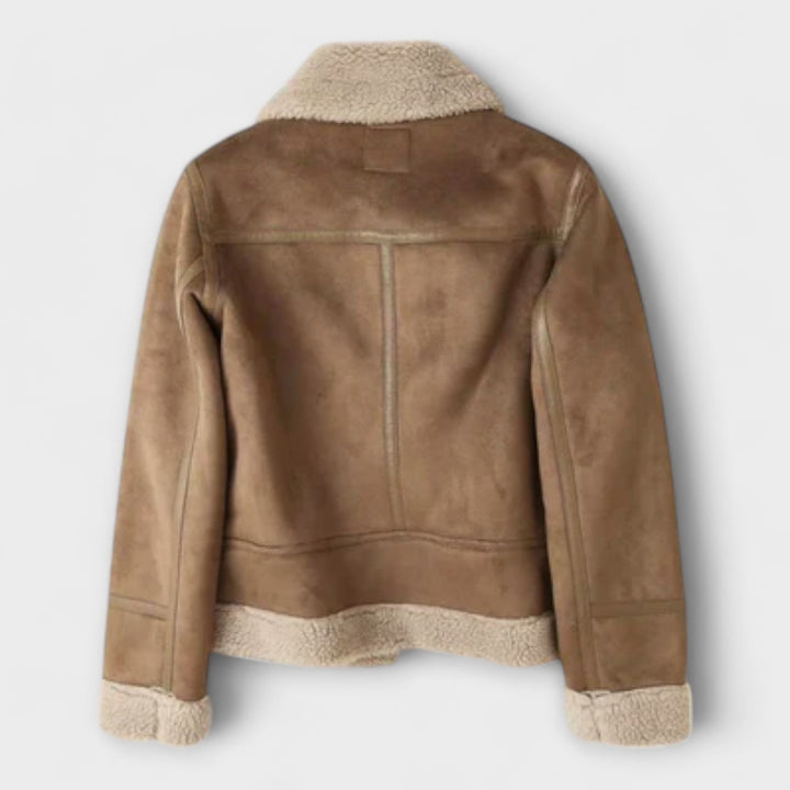 Catarina | Chaqueta de aviador de piel 2