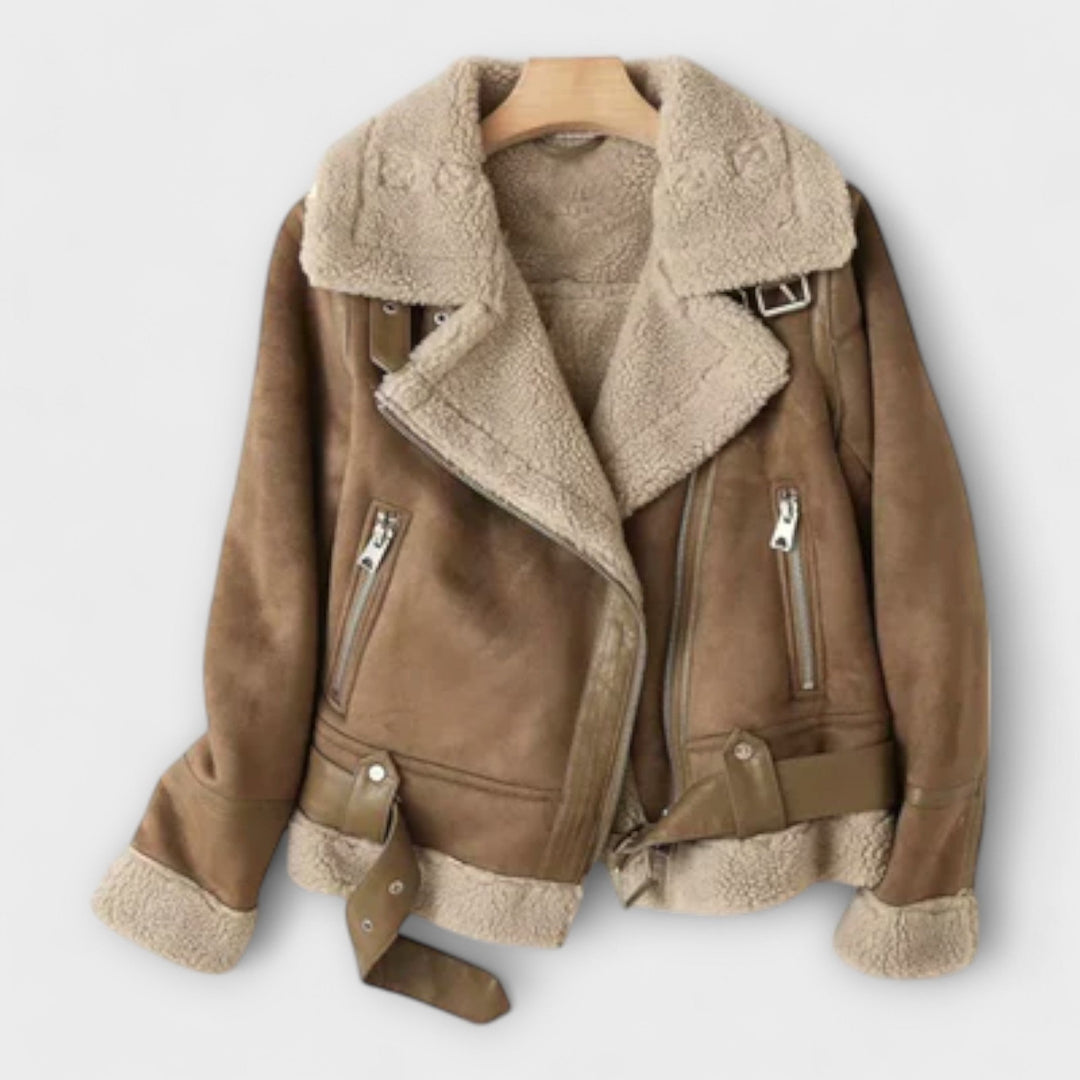 Catarina | Chaqueta de aviador de piel 1