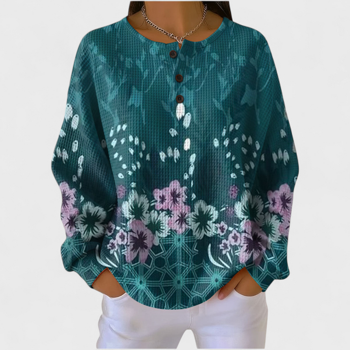 Roos | Sudadera con estampado floral 1