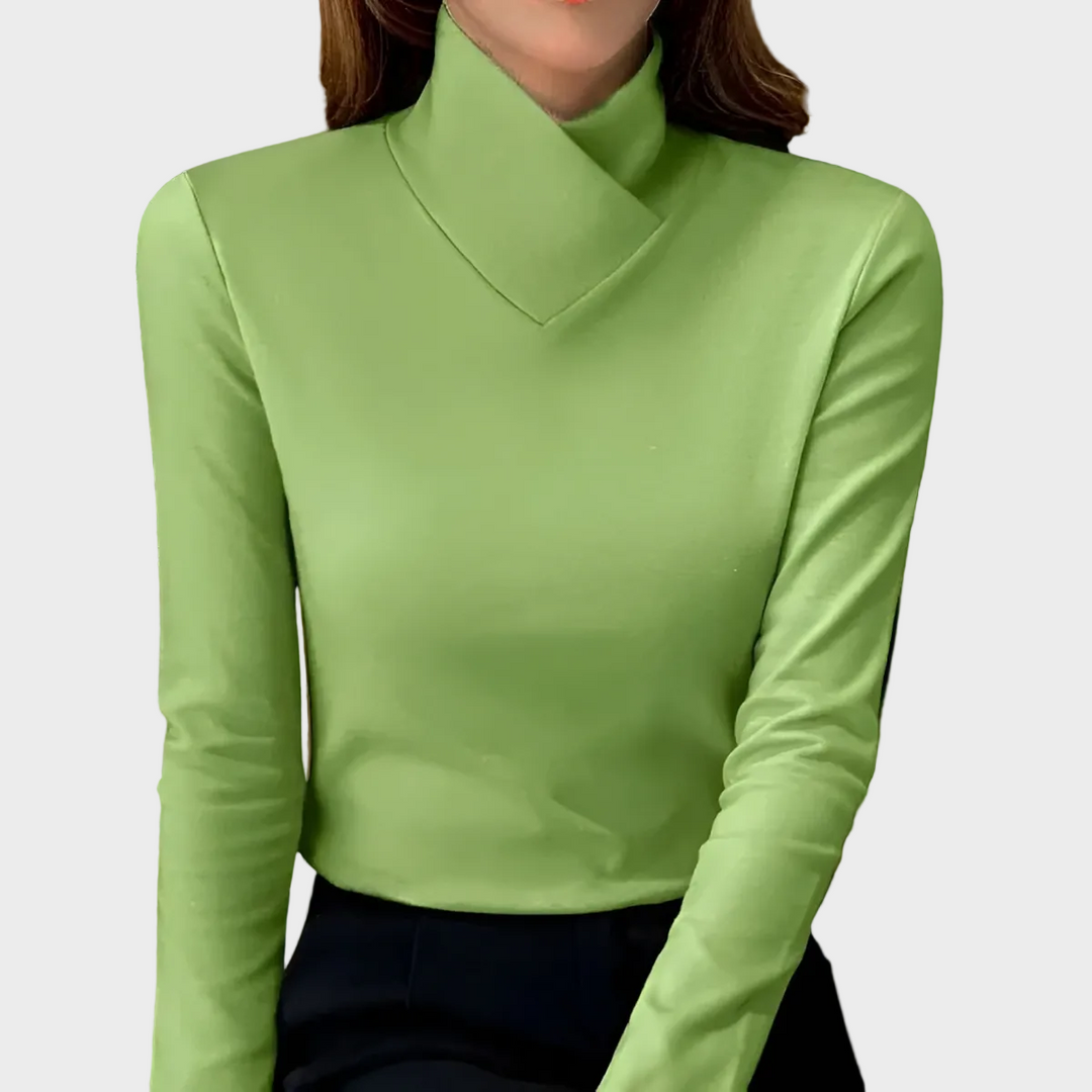 Stazia | Jersey elegante de cuello alto 7