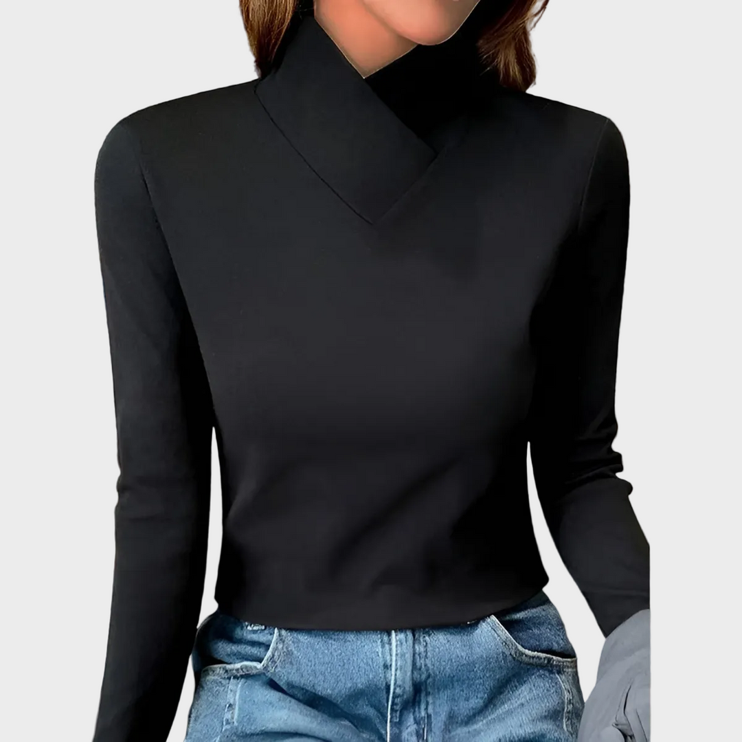 Stazia | Jersey elegante de cuello alto 5