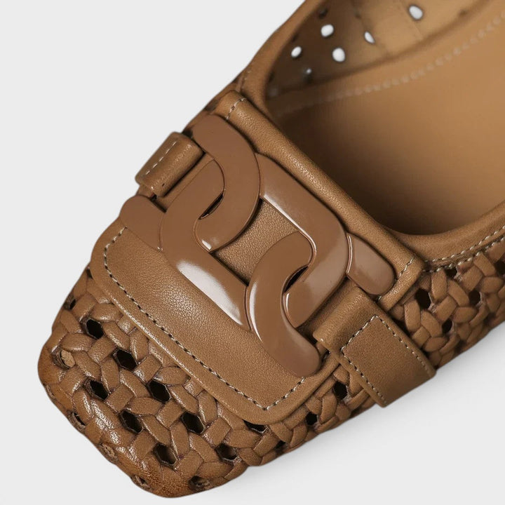 Patrizia | Tacones de Cuero Trenzado 12