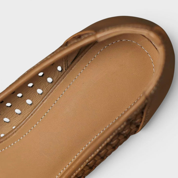 Patrizia | Tacones de Cuero Trenzado 16