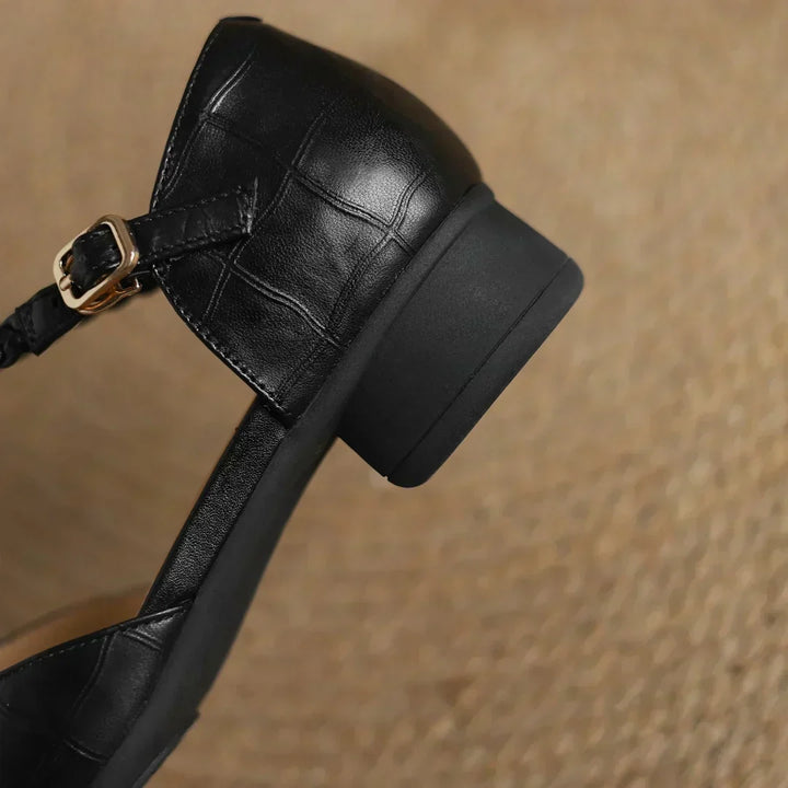 Mary Janes | Zapatos Elegantes con Tira en T 12