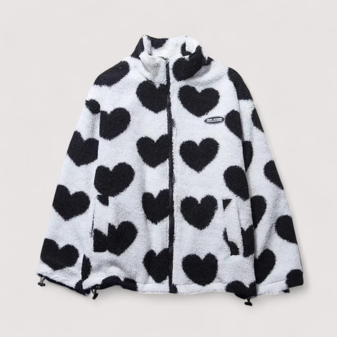 Asunción™ | Chaqueta Reversible con Corazones 4