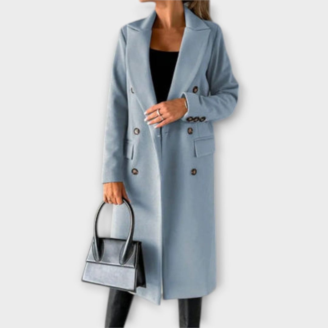 Judith | Abrigo de lana estilo trench 1
