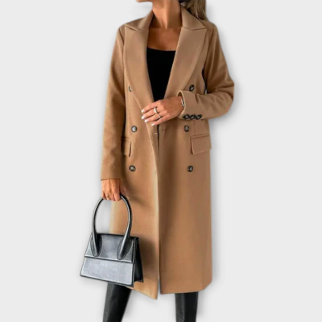 Judith | Abrigo de lana estilo trench 2