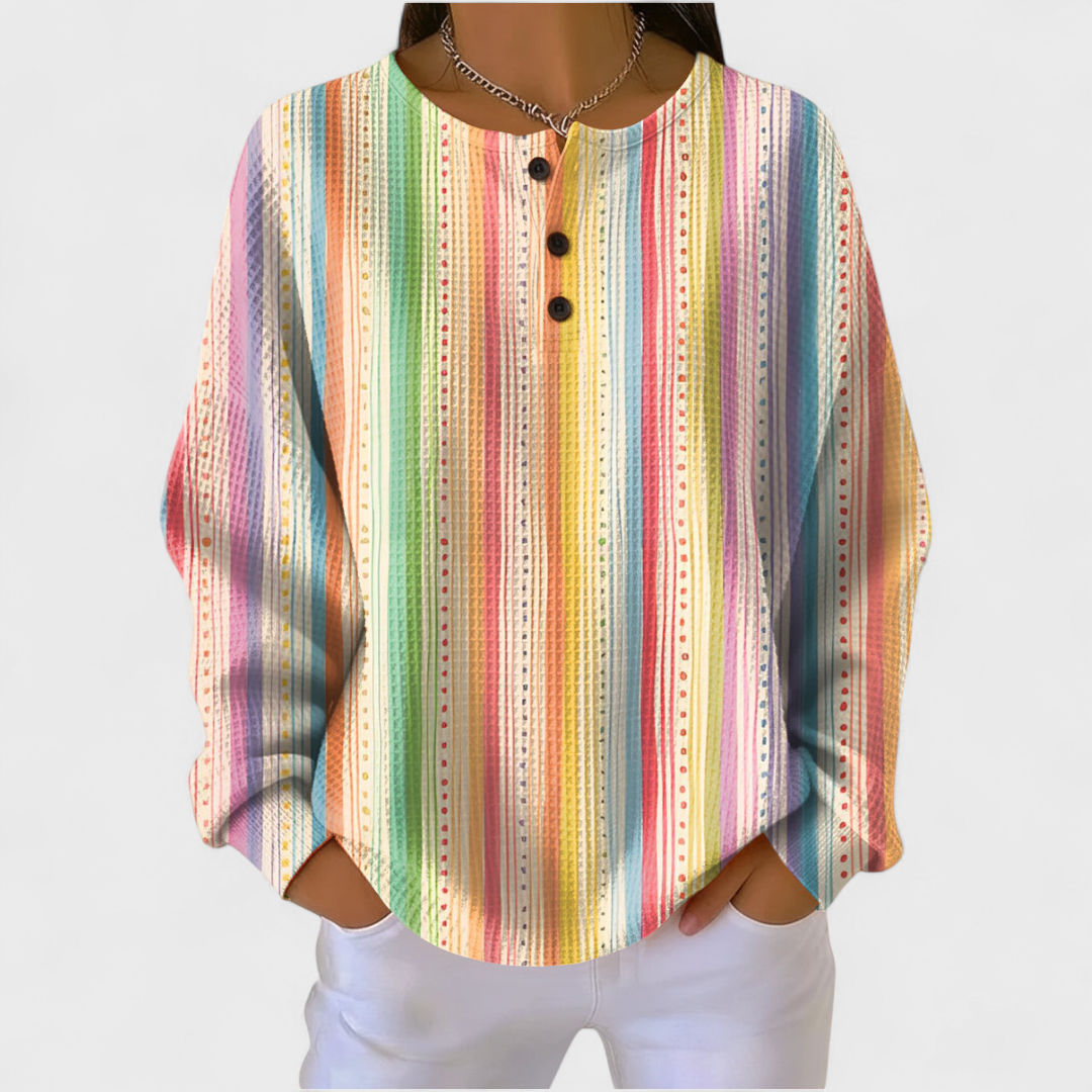 Maud | Jersey de colores con dibujo 1