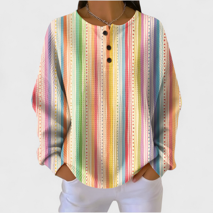 Maud | Jersey de colores con dibujo 1