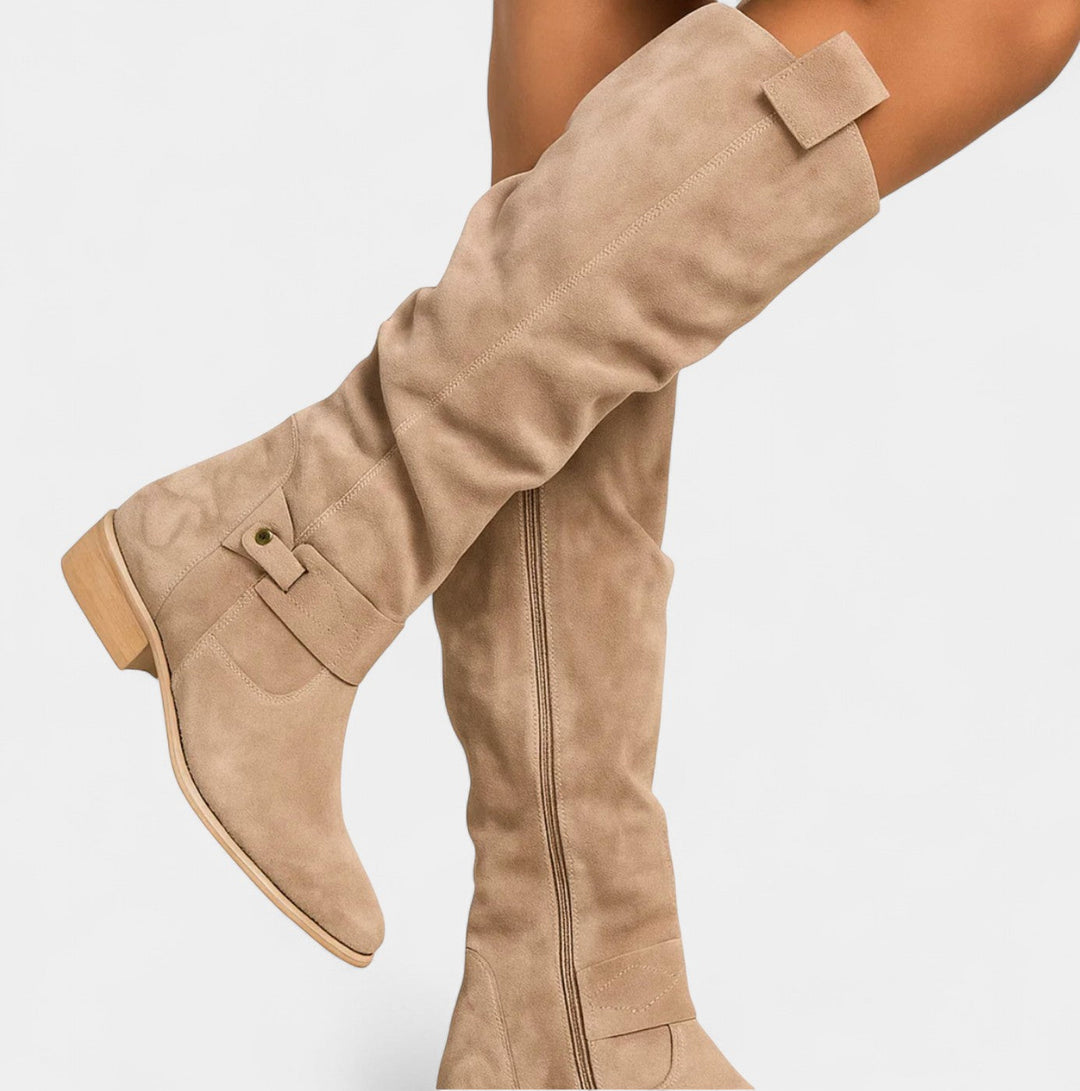 BelleVie – Botas elegantes de ante 1