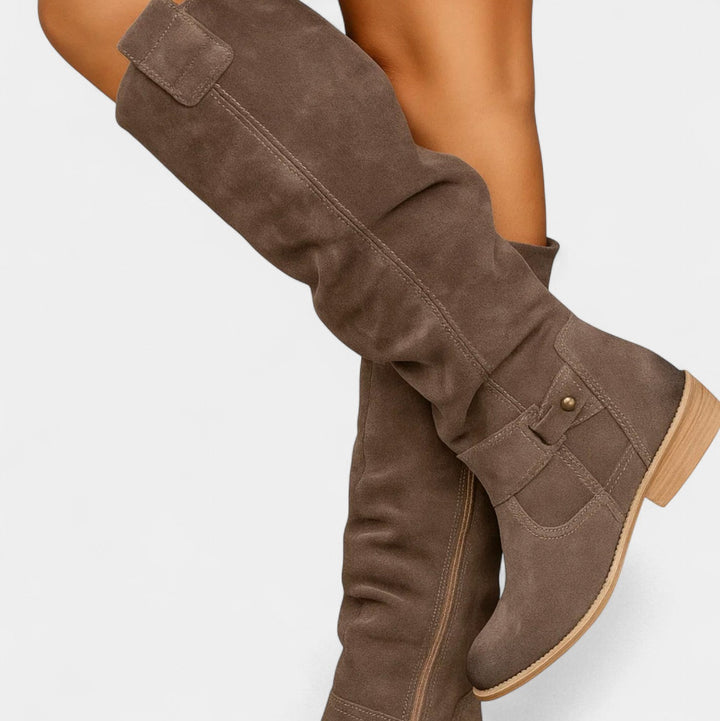 BelleVie – Botas elegantes de ante 6
