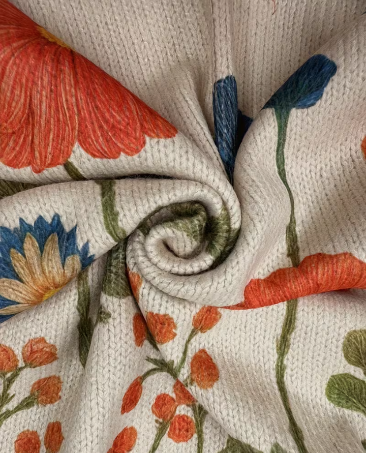 Wrenna | Cárdigan de flores silvestres 3